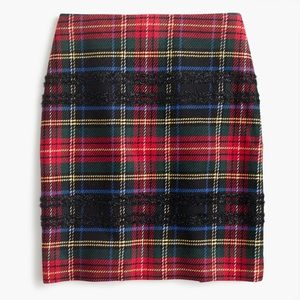 J Crew Tartan Plaid Mini Skirt - Excellent Condition